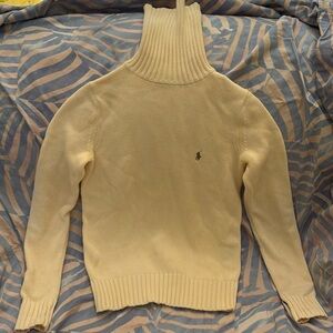 Ralph Lauren Women’s Small cream turtleneck sweater